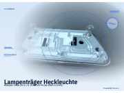 Lampenträger Heckleuchte RENAULT 25 (B 29)