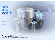 Drosselklappe AUDI A4 (8E, B6) 0280750009