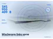 Wischerarm links vorne VW Golf III (1H) 1H1955409B