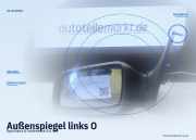 Außenspiegel links Opel Astra G Stufenheck (T98)