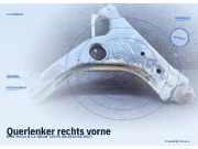 Querlenker rechts vorne OPEL Meriva B