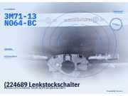 (224689 Lenkstockschalter MAZDA 2 (DY) 3M71-13N064-BC) 3M71-13N064-BC