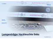 Lampenträger Heckleuchte links FIAT Idea (350)
