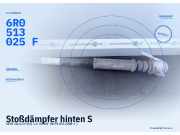 Stoßdämpfer hinten SEAT Ibiza IV (6J) 6R0513025F