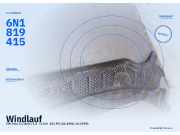 Windlauf VW Polo III (6N1) 6N1819415