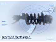 Federbein rechts vorne CHEVROLET Nubira Kombi