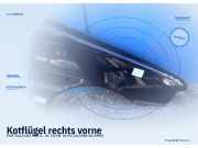 Kotflügel rechts vorne FIAT Uno (146)