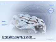 Bremssattel rechts vorne MERCEDES-BENZ T1 Kasten (602)