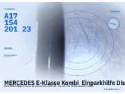 MERCEDES E-Klasse Kombi Einparkhilfe Display (S211) A1715420123