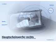 Hauptscheinwerfer rechts VW Passat B3/B4 Variant (3A5, 35I)