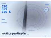 Heckklappendämpfer VW Touran I (1T1) 1T0827550C
