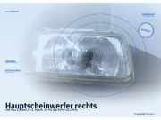 Hauptscheinwerfer rechts VW Polo III (6N1)