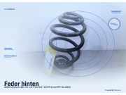 Feder hinten AUDI A6 Avant (4B, C5)