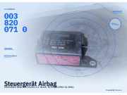 Steuergerät Airbag MERCEDES-BENZ 190 (W201) 0038200710