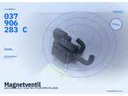 Magnetventil AUDI A3 (8L) 037906283C