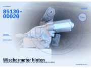 Wischermotor hinten TOYOTA Yaris Liftback (P9) 85130-0D020