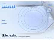 Motorhaube FORD Mondeo III (B5Y) 1118533
