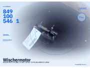 Wischermotor MAZDA 323 C IV (BG) 8491005461
