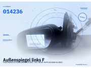 Außenspiegel links FORD Mondeo III Kombi (BWY) 014236
