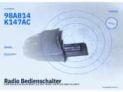 Radio Bedienschalter FORD Mondeo III Kombi (BWY) 98AB14K147AC