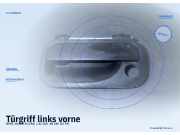 Türgriff links vorne OPEL Vectra B (J96)