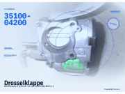 Drosselklappe KIA Picanto 2 (TA) 3510004200 35100-04200