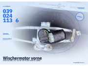 Wischermotor vorne FORD Ka (RBT) 1379887 0390241136