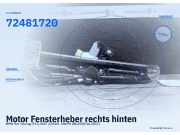 Motor Fensterheber rechts hinten BMW 5er Touring (F11) 72481720