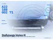 Stoßstange hinten MERCEDES-BENZ S-Klasse (W221) A2218800271