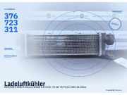 Ladeluftkühler MERCEDES-BENZ A-Klasse (W168) A1685000000 376723311