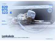 Lenksäule RENAULT Clio III Grandtour (R) 8200937929 8200751234