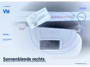 Sonnenblende rechts VW Sharan (7M) VW