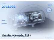 Hauptscheinwerfer links NISSAN Primera (P10) 2711092