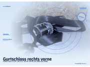 Gurtschloss rechts vorne FORD Fiesta V (JH, JD)