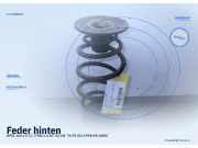 Feder hinten OPEL Astra G CC (T98)
