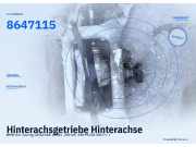 Hinterachsgetriebe Hinterachse BMW 5er Touring G31 xDrive 2.93 8647115