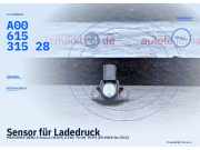 Sensor für Ladedruck MERCEDES-BENZ A-Klasse (W169) A0061531528