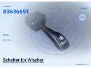 Schalter für Wischer BMW 3er (E46) 8363669I