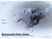 Bremssattel links hinten MITSUBISHI Space Star (DG0)