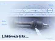 Antriebswelle links SMART Cabrio (MC 01)