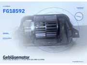 Gebläsemotor FORD Fiesta III (GFJ) FG18592