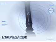 Antriebswelle rechts AUDI A6 (4A, C4)
