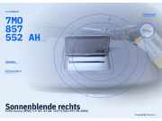 Sonnenblende rechts FORD Galaxy (WGR) 7MO857552AH