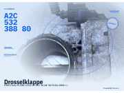 Drosselklappe FORD Fiesta VI (JA8) A2C53238880 VDO A2C53238880