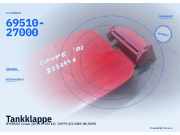 Tankklappe HYUNDAI Coupe (GK) 69510-27000