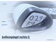 Außenspiegel rechts OPEL Corsa D (S07)