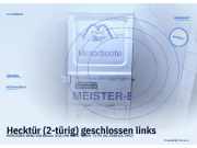 Hecktür (2-türig) geschlossen links MERCEDES-BENZ 100 Kasten (631)