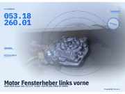 Motor Fensterheber links vorne AUDI 100 Avant (43, C2) 053.18260.01