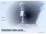 Federbein links vorne AUDI A3 Sportback (8P)