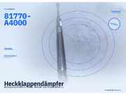 Heckklappendämpfer KIA Carens IV (RP) 81770-A4000